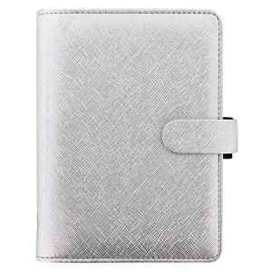 Agenda Filofax Saffiano Metallic Silver