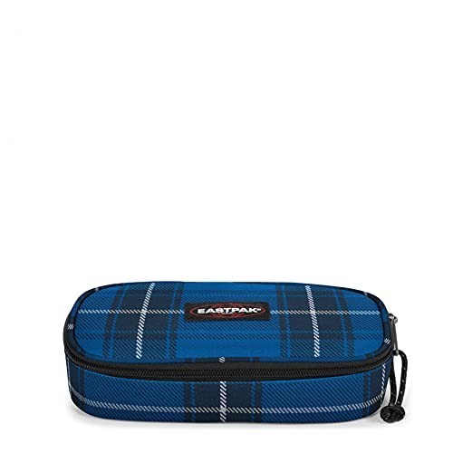 Astuccio Ovale Eastpack Checked Blue 5x22x9