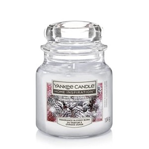 Yankee Candle Giara Piccola Pigne Bianche 104gr