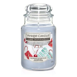 Yankee Candle Giara Grande Fiocchi di Neve e Slitte 538gr