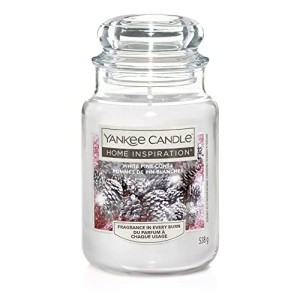 Yankee Candle Giara Grande Pigne Bianche 538gr