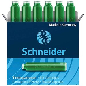 6 Cartucce Schneider Verde