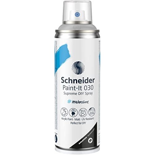 Bomboletta Spray Argento Paint-It 030 Acrilica 200ml Schneider