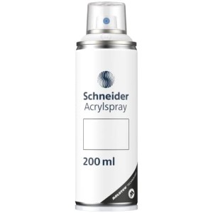 Bomboletta Spray Bianco Paint-It 030 Acrilica 200ml Schneider