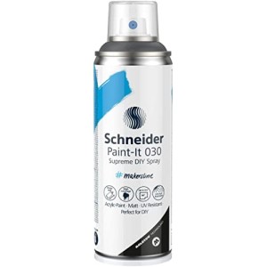 Bomboletta Spray Grigio Antracite Paint-It 030 Acrilica 200ml Schneider