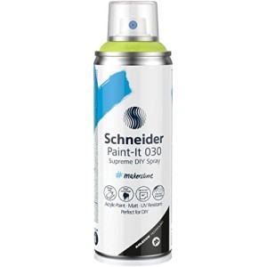 Bomboletta Spray Verde Lime Paint-It 030 Acrilica 200ml Schneider