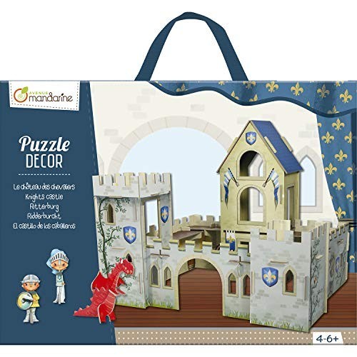 Puzzle 3D Il Castello dei Cavalieri Avenue Mandarine