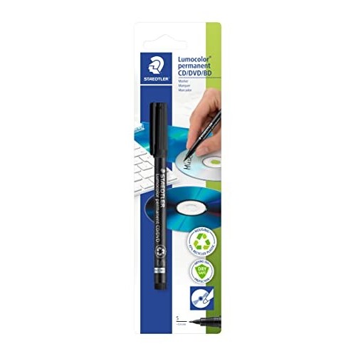 Staedtler Lumocolor Permanente S Special CD/DVD Nero