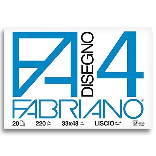 BLOCCO FABRIANO F4 33X48 LISCIO