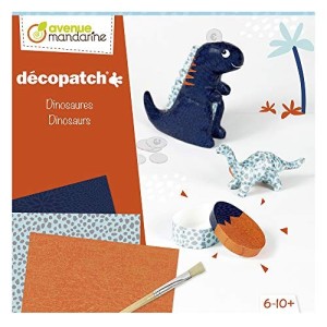 Scatola Creativa Maxi, Decopatch Dinosauri Avenue Mandarine