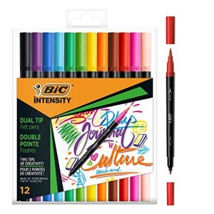 Astuccio 12 Dual Brush Bic Intensity