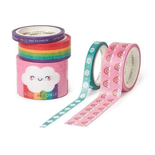 Set di 5 Nastri Adesivi - Tape by Tape Rainbow Legami