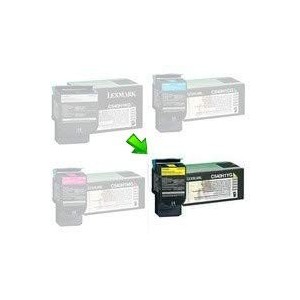 TONER LEXMARK C5402H GIALLO RIGENERATO