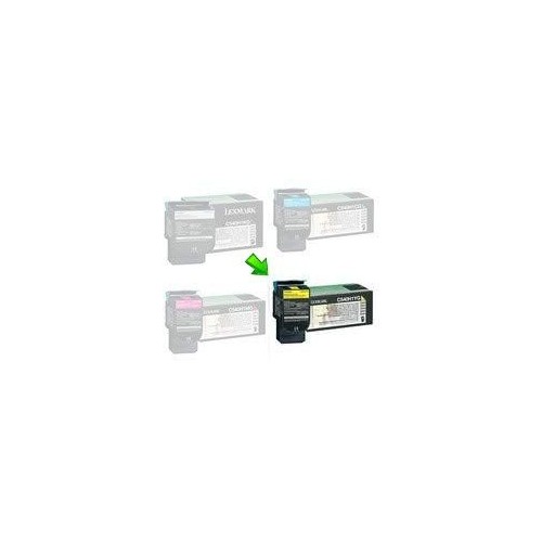 TONER LEXMARK C5402H GIALLO RIGENERATO