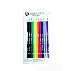 Astuccio 12 Pastelli Tinta Unita Mina 4.0