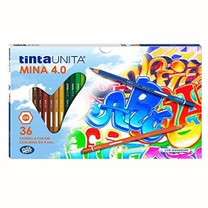 Astuccio 36 Pastelli Tinta Unita Mina 4.0