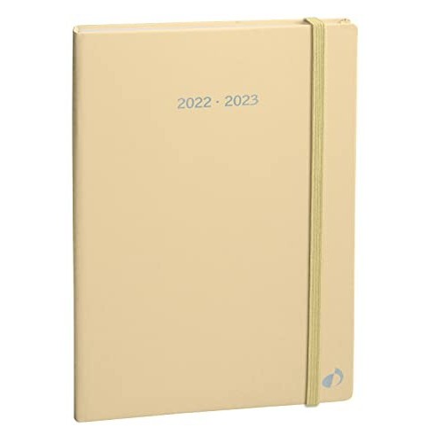 Agenda 2022-2023 Quo Vadis Settimanle 16 Mesi Pastel Giallo con Elastico 15x21