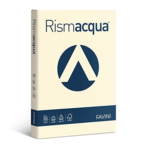 Risma Favini RISMACQUA 200gr AVORIO 125FF A4 21X29,7