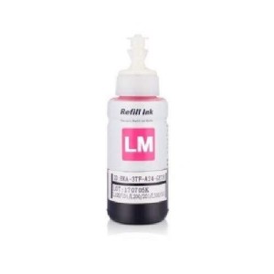 FLACONE INCHIOSTRO EPSON ECOTANK L800/L1800/L805/L810/L850 LIGHT MAGENTA 100ml COMPATIBILE