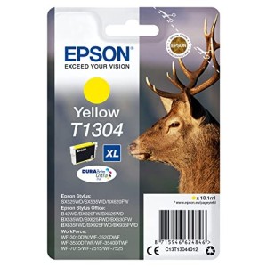 CARTUCCIA ORIGINALE EPSON C13T13044010 T1304 YELLOW