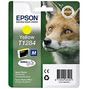 CARTUCCIA ORIGINALE EPSON C13T12844010 T1284 M YELLOW