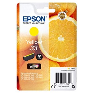 CARTUCCIA ORIGINALE EPSON ARANCIA T3344 YELLOW