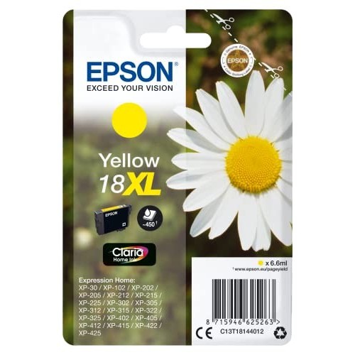 CARTUCCIA EPSON T1814 GIALLO XL ORIGINALE