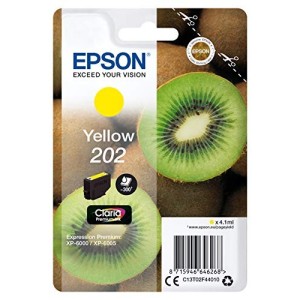 CARTUCCIA ORIGINALE EPSON 202 GIALLO C13T02F44010