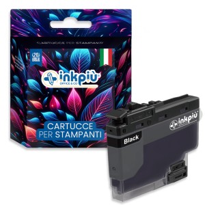 Cartuccia Inkpiu per Brother LC3237 Nero 65ml