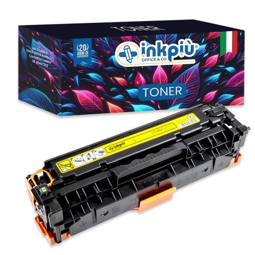 TONER HP CE312A 126A CF352A YELLOW RIGENERATO 1K