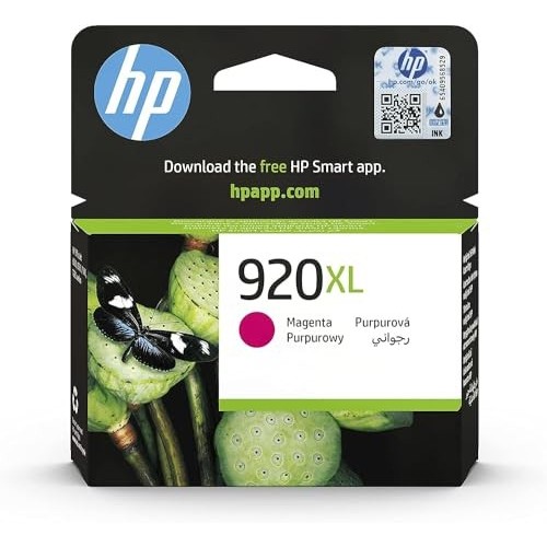 CARTUCCIA HP 920 XL MAGENTA CD973AE ORIGINALE SCADUTA