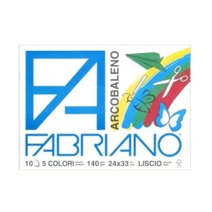 ALBUM FABRIANO ARCOBALENO 24X33 10 FOGLI