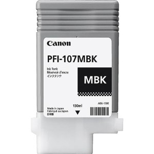 CARTUCCIA ORIGINALE CANON PFI-107BK NERO 130ML