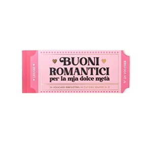 Blocchetto da 24 - Buoni Romantici Voucher Legami