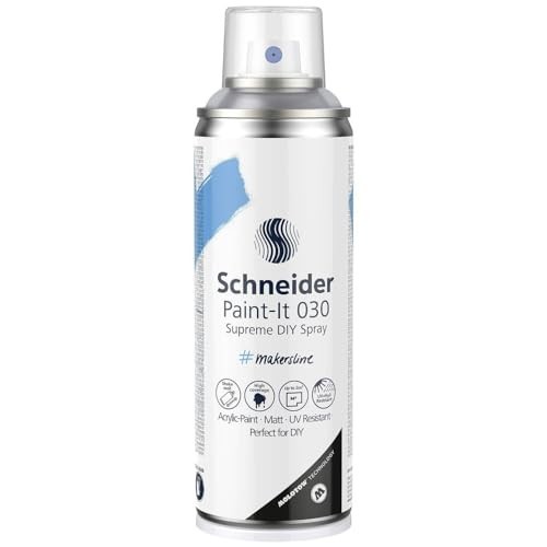 Bomboletta Spray Trasparente Lucido Paint-It 030 Acrilica 200ml Schneider