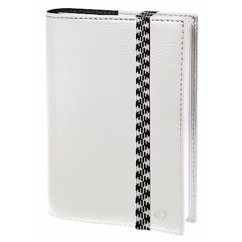 Agenda Quo Vadis Time & Life Pocket Spiralata con Elastico Settimanale 10x15 Bianca