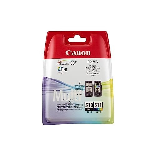 CARTUCCIA ORIGINALE CANON PG-510 + CL-511 MULTIPACK