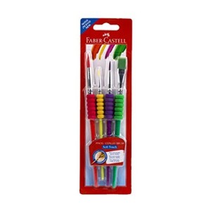 Set 4 Pennelli Soft Faber-Castell