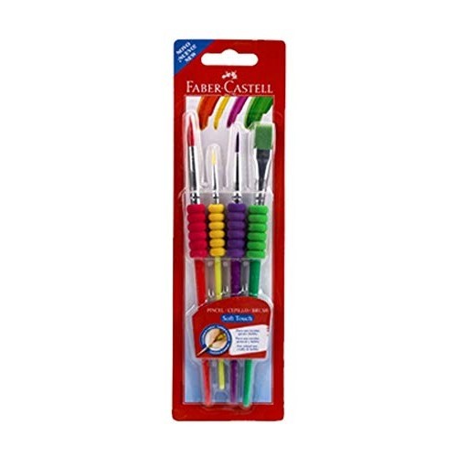 Set 4 Pennelli Soft Faber-Castell