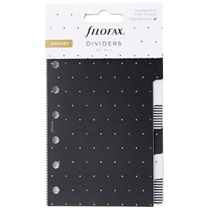 Divisori Filofax Pocket Moonlight Nero