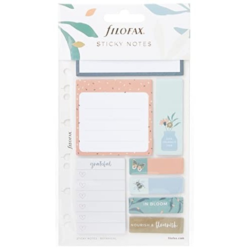 Sticky Notes Filofax Botanical