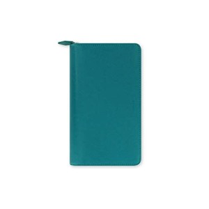 Agenda Filofax Saffiano Acquamarina con Zip