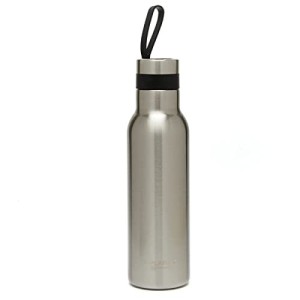 Borraccia in Acciaio Doppio 500ml Piu Forty Silver