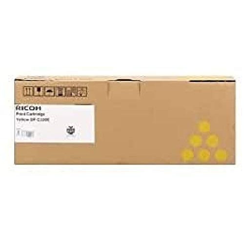 Toner Originale Ricoh SP C220E Giallo 407643 C240