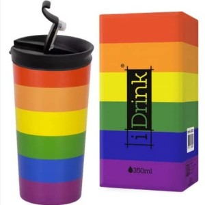 Travel Mug I-drink Love is love 350ml