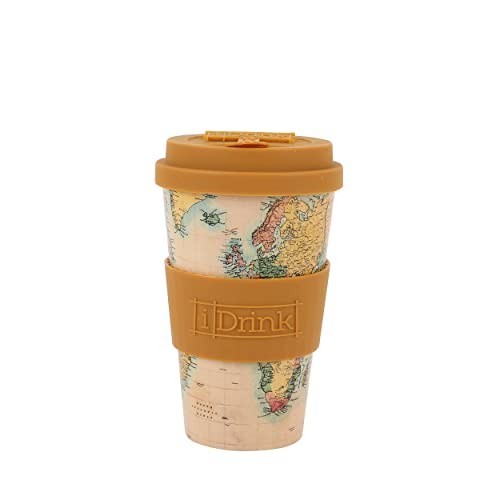 Tazza in RPET I-drink Old Map 435ml