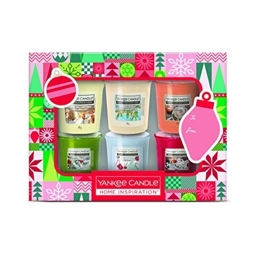 Yankee Candle Home Inspiration Set da 6 Candele Votive Confezione Regalo