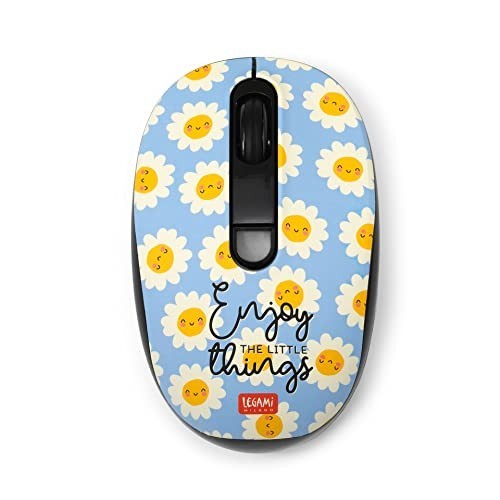 Mouse Wireless Daisy Legami