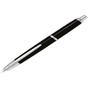 Penna Pilot Capless Decimo Nero Stilografica A Scatto Con Astuccio