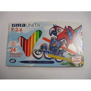 Pennarelli Tinta Unita 24 colori Joy